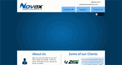Desktop Screenshot of novexsoftware.com